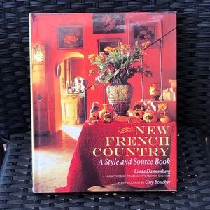 Vintage "New French Country" Coffee Table Decorating Hardcover Book